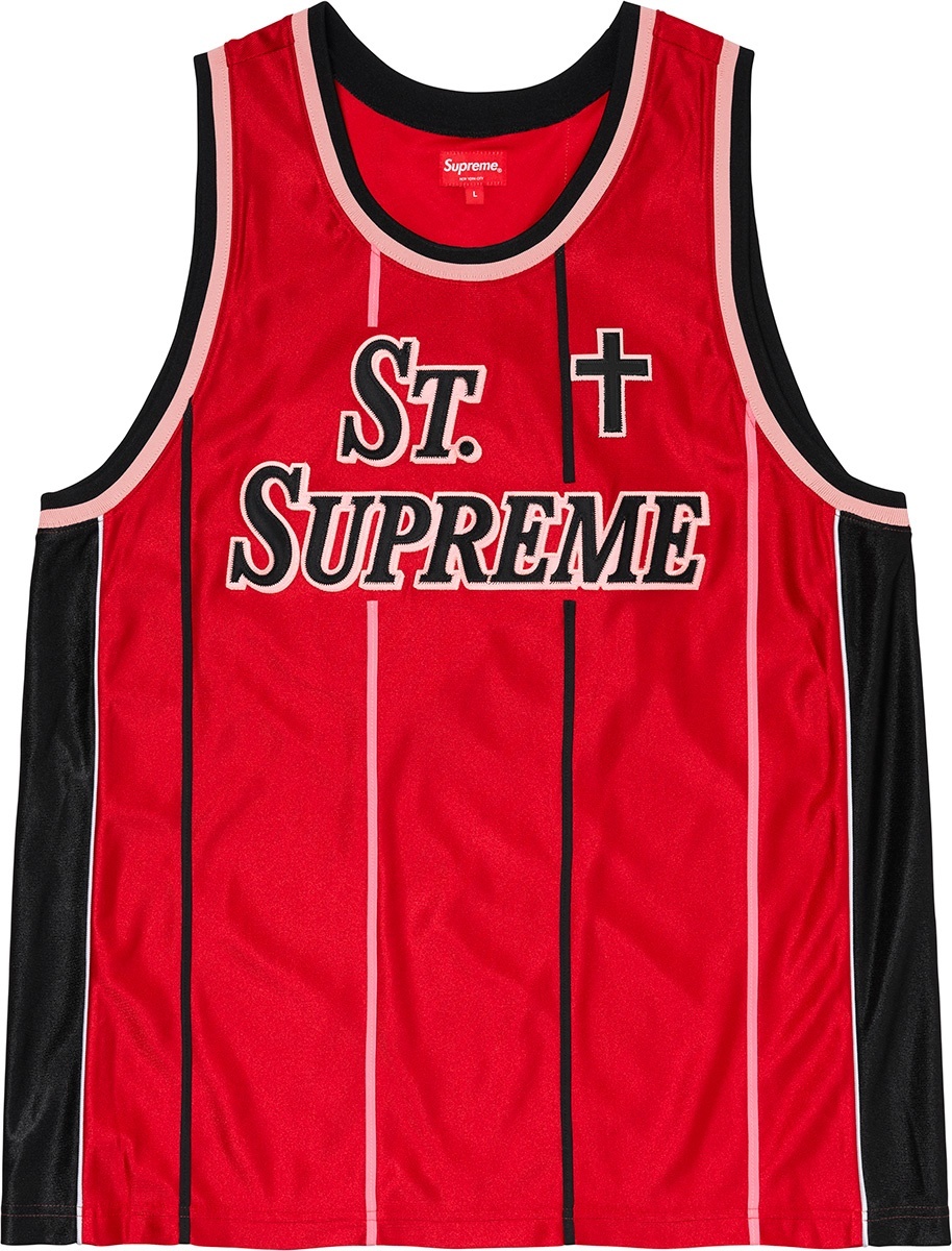 St. Supreme Basketball Jersey view 3